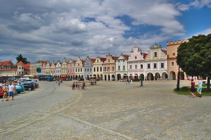 Telč (Telc), Czechia - Czech castles 16 days tour from Vienna. Small group minivan tour by Monterrasol Travel.