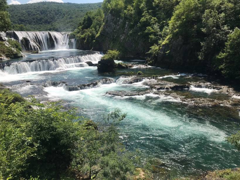 Una National Park, Bosnia and Herzegovina - Year round Bosnia medieval land extended 19 days tour from Sarajevo. Monterrasol Travel small group minivan tour.