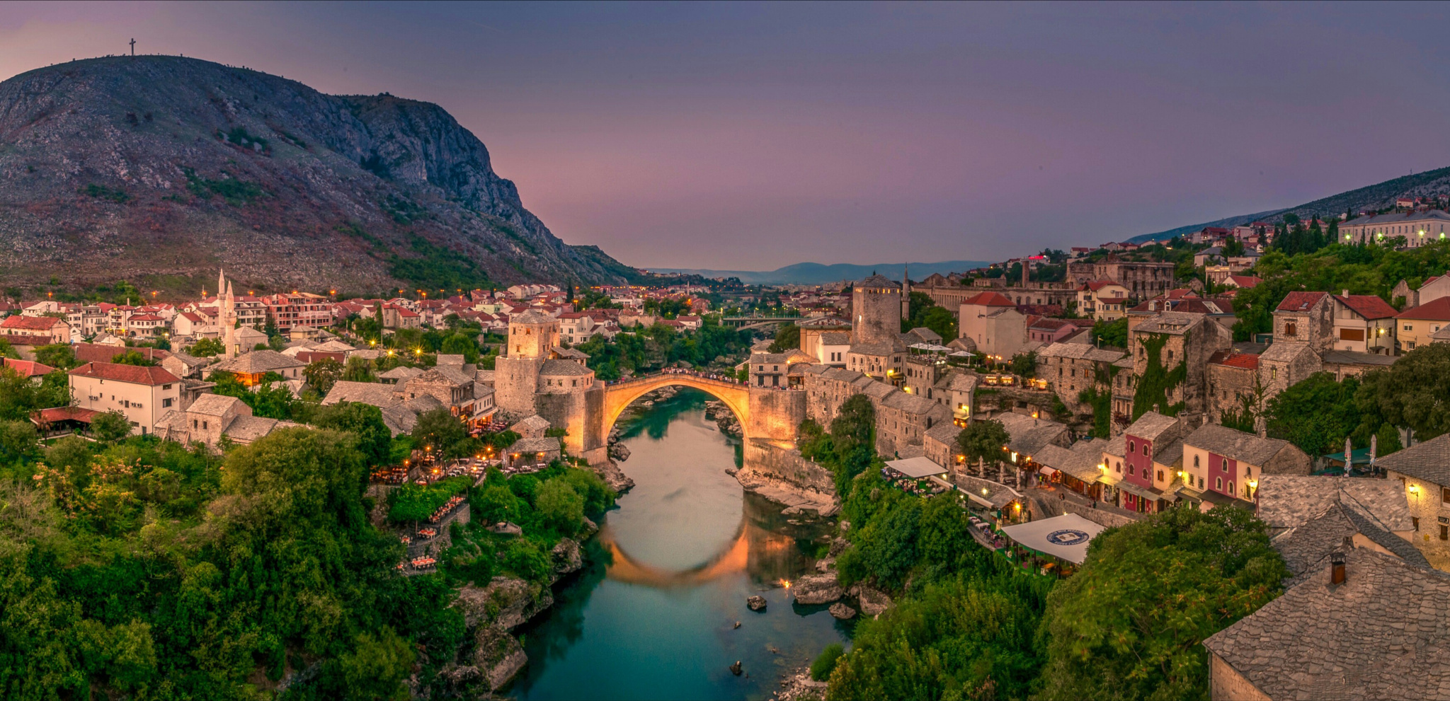 Mostar, Bosnia and Herzegovina - Summer 4 days Bosnia discovery tour from Dubrovnik. Monterrasol Travel small group tour in minivan.